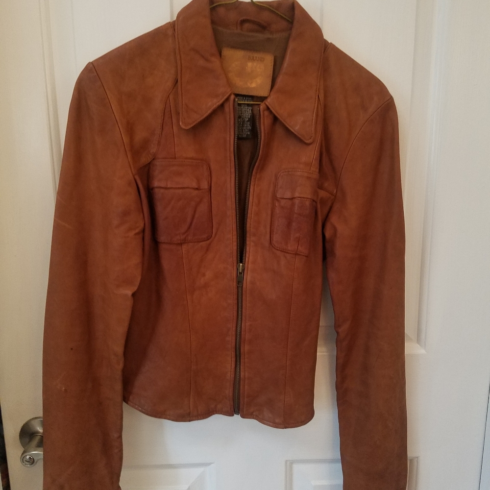 Guess xs leather jacket